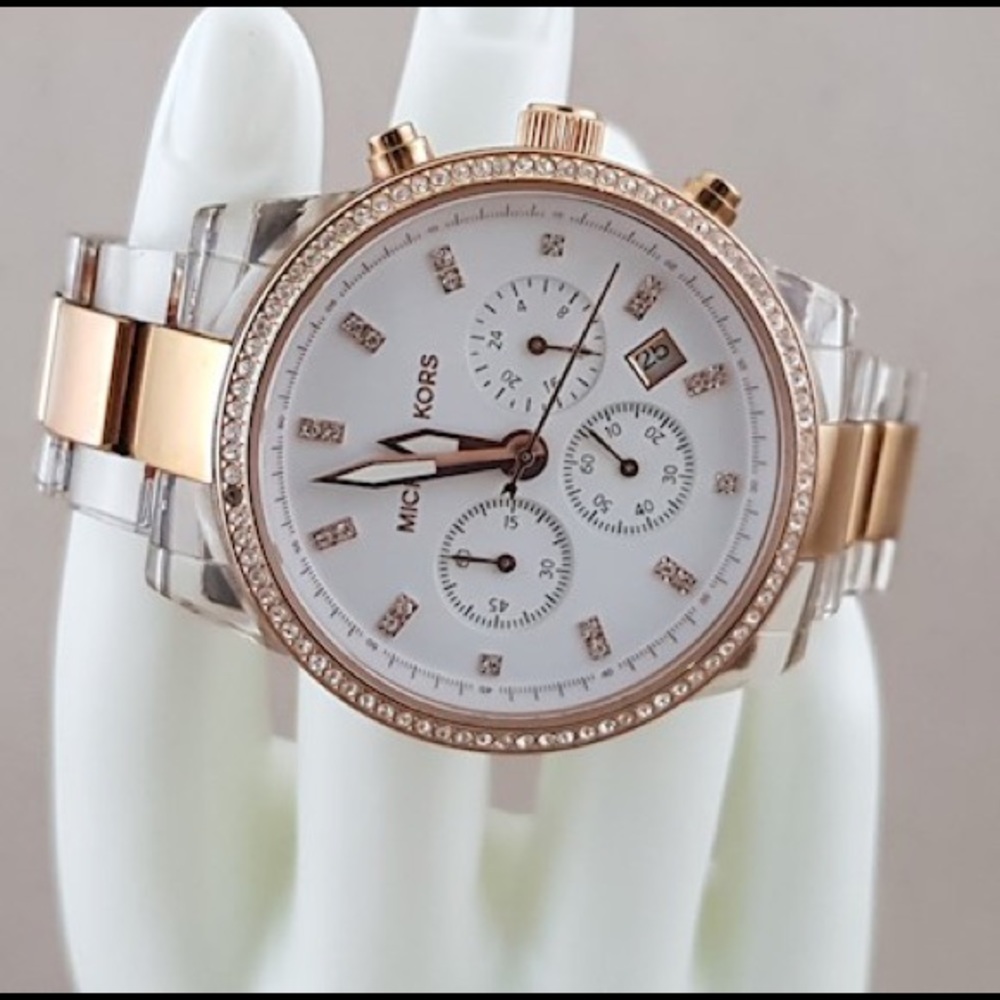 Michael Kors rose gold watch MK6347